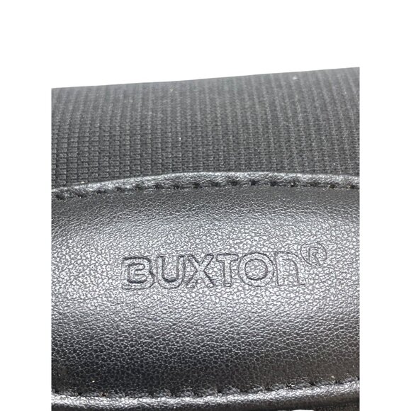 Buxton Genuine Leather Organizer Wallet With Pen - Picture 2 of 8